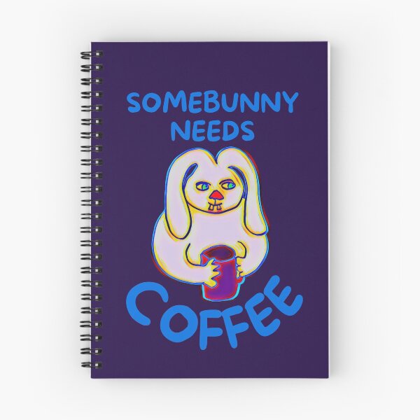 Item preview, Somebunny Needs Coffee designed and sold by DesignsofNote.