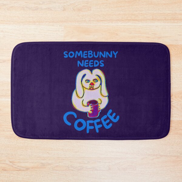 Item preview, Somebunny Needs Coffee designed and sold by DesignsofNote.