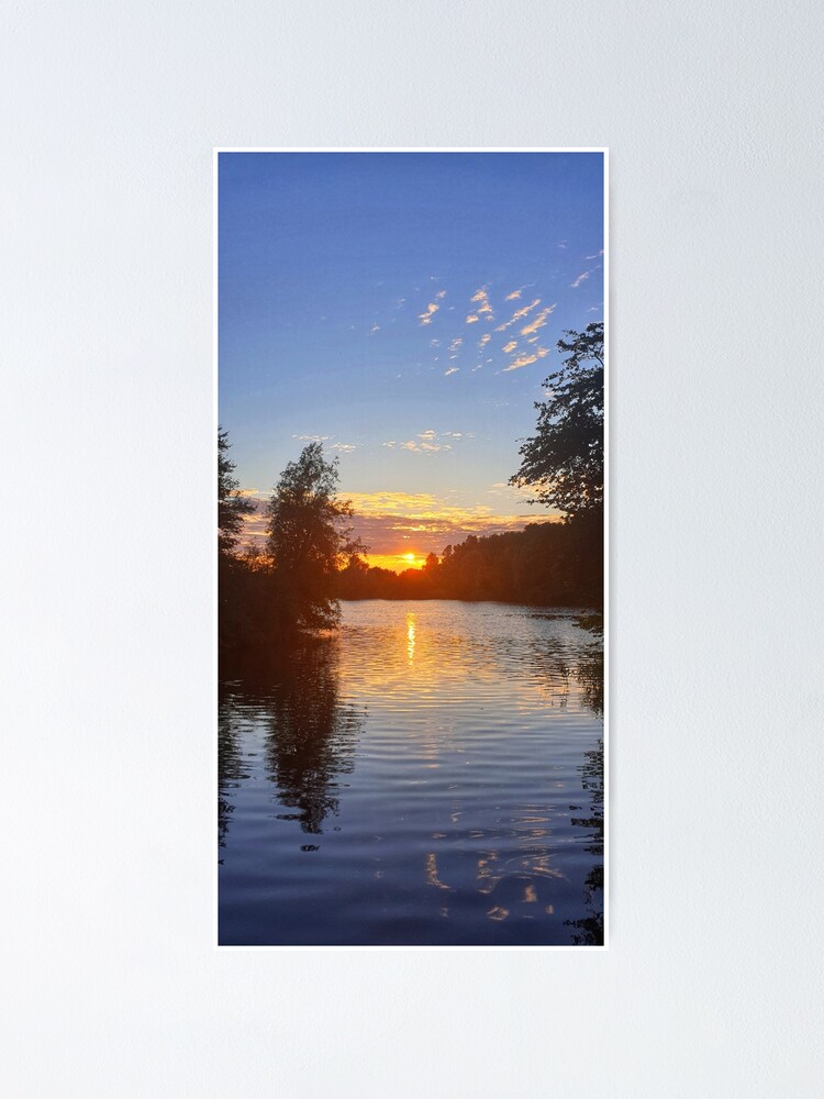 Thumbnail 1 of 3, Poster, Mesmerizing sunset designed and sold by HowHighUFly.