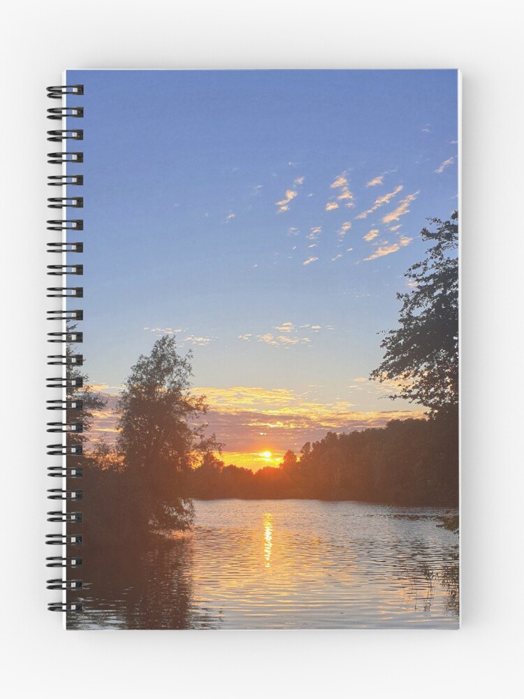 Thumbnail 1 of 3, Journal, Mesmerizing sunset designed and sold by HowHighUFly.