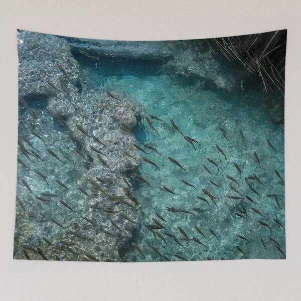Item preview, Fishes in clear turquoise water designed and sold by Photostacia.