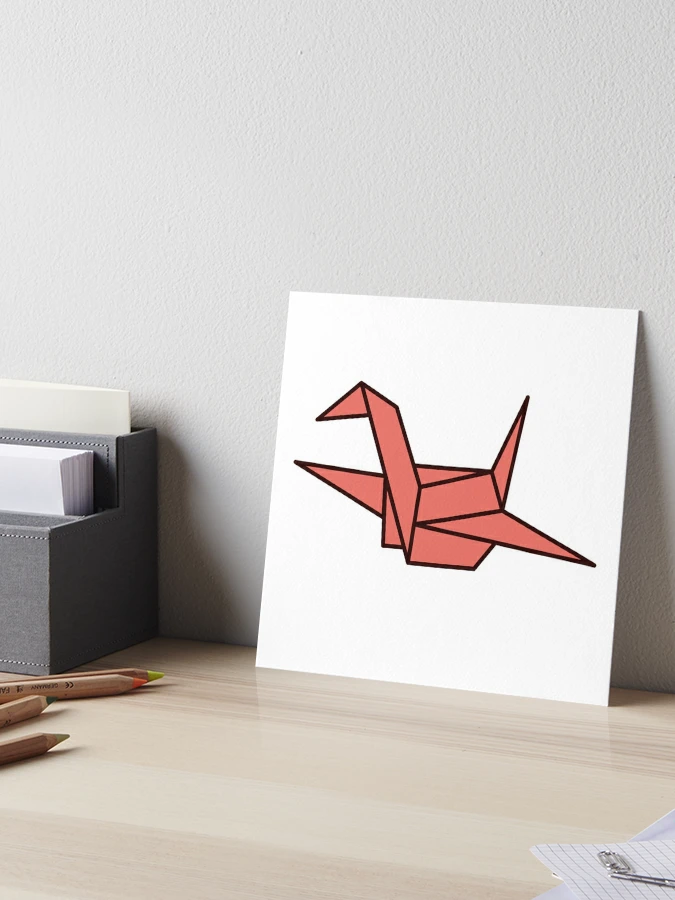 Origami Bird Japanese Classic Art Board Print for Sale by OnSale