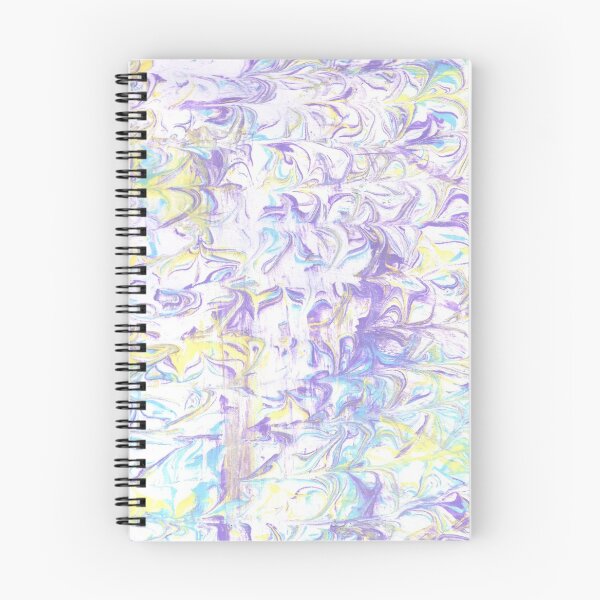 Item preview, Yellow and Purple Pastel Marbled  designed and sold by NotesFromAlex.