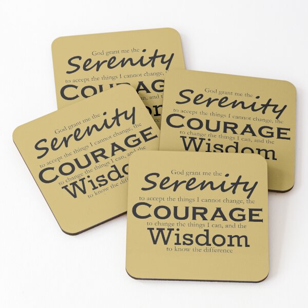 Item preview, The Serenity Prayer (Bronze) designed and sold by FourQuadrants.