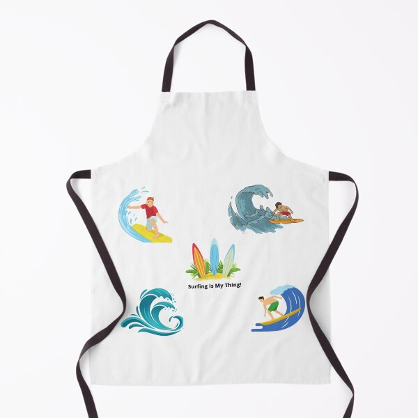 Item preview, Waves are Mine - A hot summer day at the Beach Surf Boarding and Skimboarding designed and sold by Ilana Khoshsima.