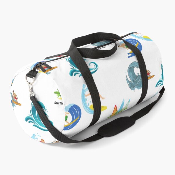 Item preview, Waves are Mine - A hot summer day at the Beach Surf Boarding and Skimboarding   designed and sold by Ilana Khoshsima.