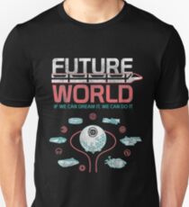 1982 EPCOT Center Future World Map Unisex T-Shirt