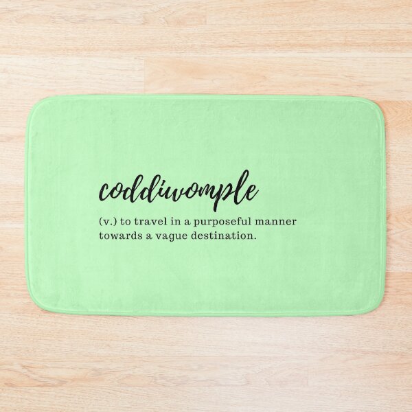Item preview, Coddiwomple - to travel in a purposeful manner towards a vague destination designed and sold by designair.