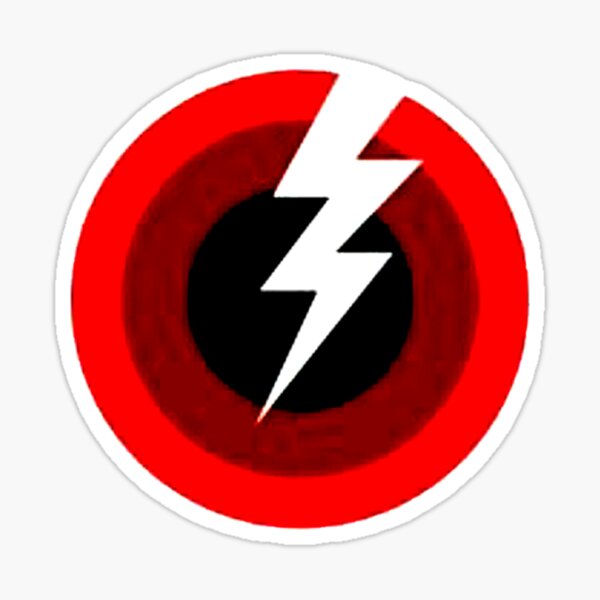 lighting bolt jam Sticker