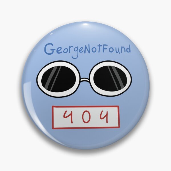 Item preview, Georgenotfound pin button designed and sold by kiyosarts.