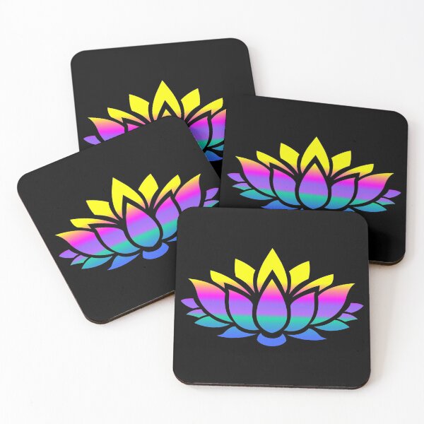 Item preview, Spring Lotus Flower In 90s Color Hue designed and sold by RosieSunflower.