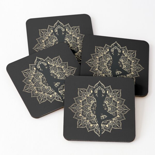 Item preview, Tree Pose Yoga Mandala designed and sold by SportsT-Shirts.