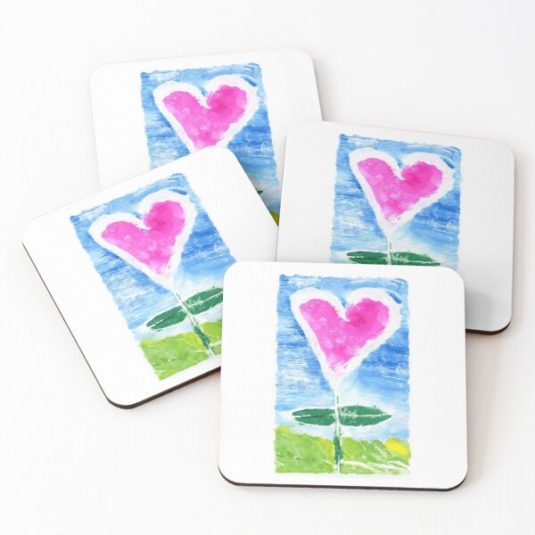 Item preview, Hark Heart Flower  designed and sold by HealingArtsReachingKids (HARK).
