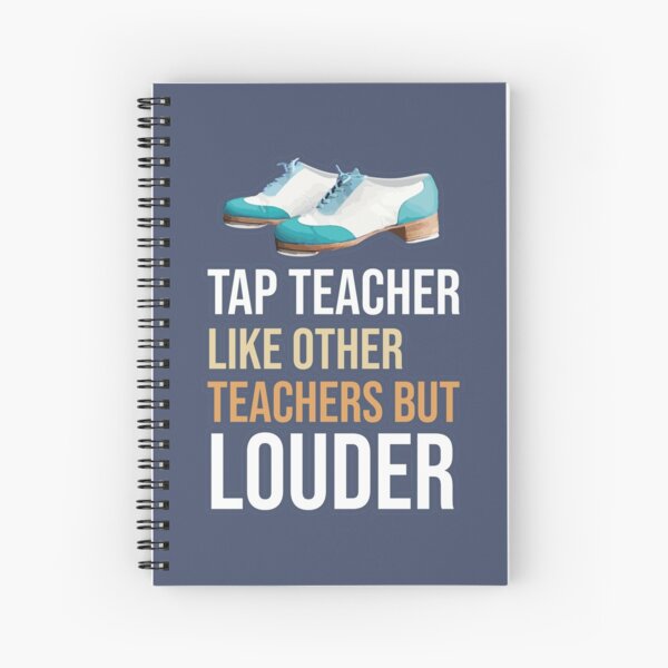 Item preview, Funny Tap dancing gift - Tap teacher like other teachers but louder  | tap dance related gifts, tap dance teacher gifts designed and sold by TAP-DANCE-ART.