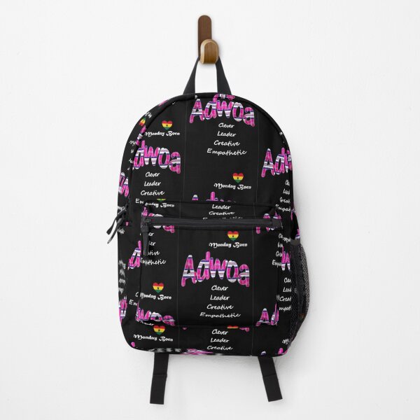 Item preview, Monday Born Ghanaian Female Name 'Adwoa' in pink designed and sold by WhoWeAre.