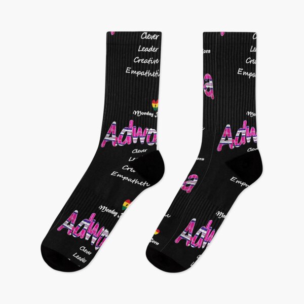 Item preview, Monday Born Ghanaian Female Name 'Adwoa' in pink designed and sold by WhoWeAre.