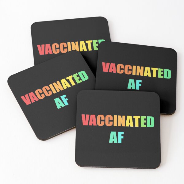 Item preview, Vaccinated AF Funny Pro Vaccine designed and sold by StudioTina.