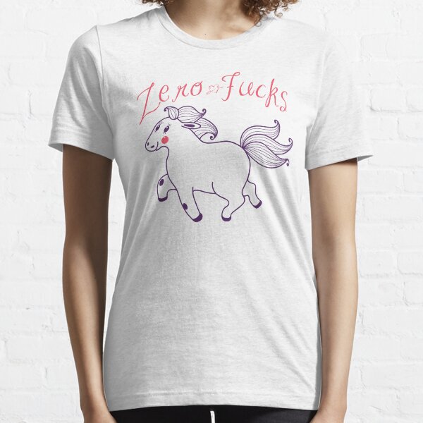 Zero Fucks Pony Essential T-Shirt