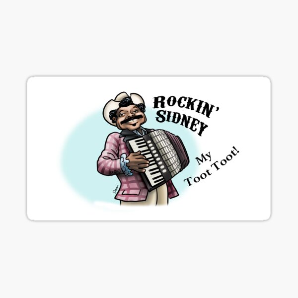 Rockin Sidney Sticker