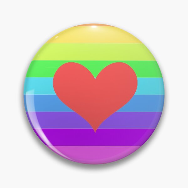 Item preview, Bright rainbow with hearts designed and sold by samhug.