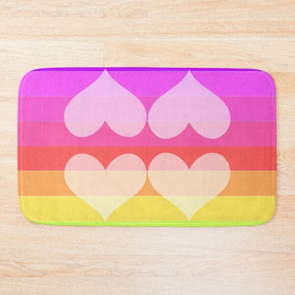Item preview, Bright rainbow with hearts designed and sold by samhug.