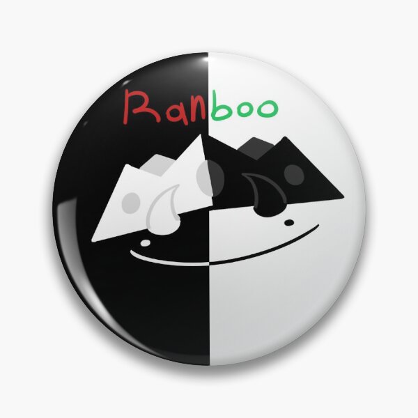 Item preview, Ranboo pin button designed and sold by kiyosarts.