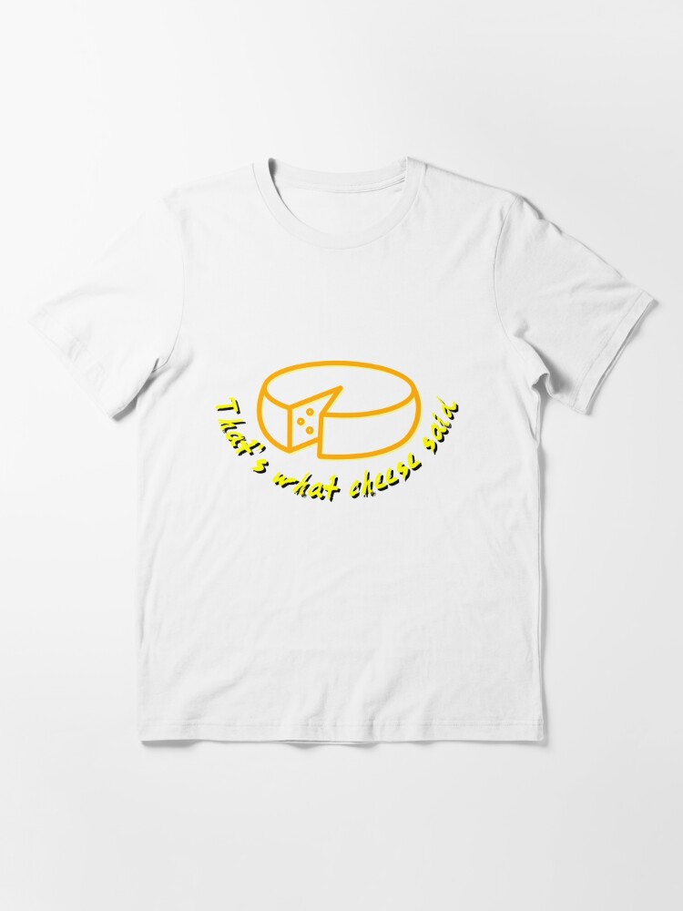 That's What Cheesehead Essential T-Shirt for Sale by wiscothreads