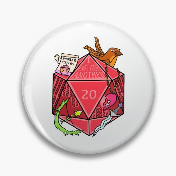 Item preview, Ruby Rocks ACOC Dice designed and sold by citrinecreates.