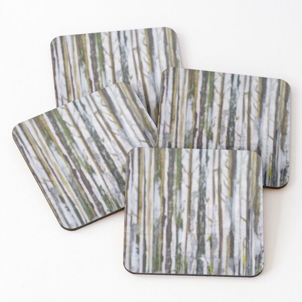 Item preview, Magic forest, trees, green bark, moss designed and sold by NessArtByEwa.