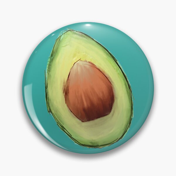 Item preview, Painted texture avocado gouache  designed and sold by cassandrafallon.