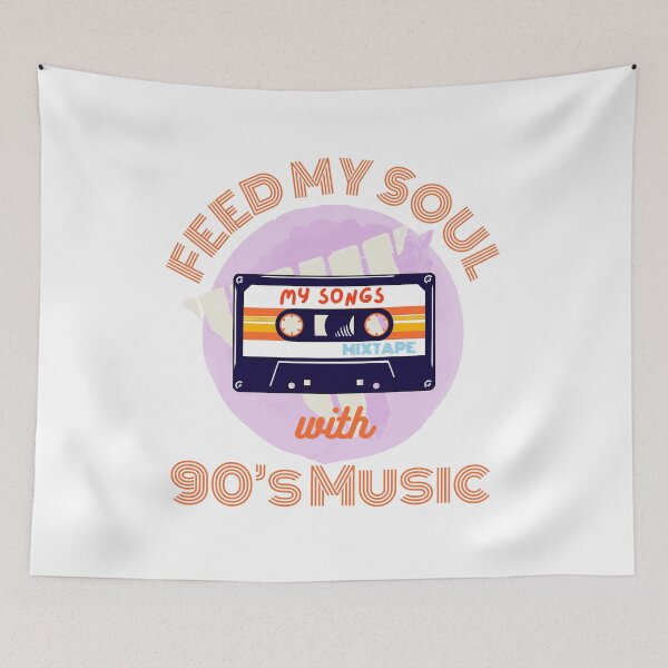 Item preview, Feed my souls with 90’s music designed and sold by Gerhanj.