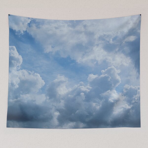 Item preview, Blue summer sky and white clouds designed and sold by Photostacia.