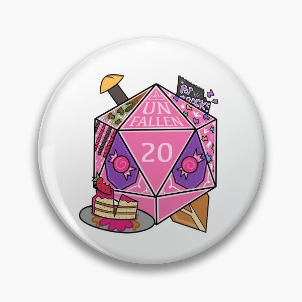 Item preview, Amethar Rocks D20 ACOC designed and sold by citrinecreates.