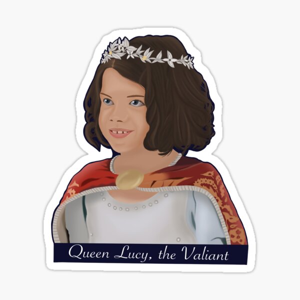 Queen Lucy The Valiant Sticker For Sale By Olirosecreates Redbubble