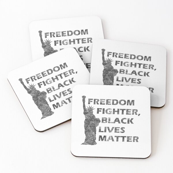 Item preview, Freedom Fighter, Black Lives Matter designed and sold by metin1331.