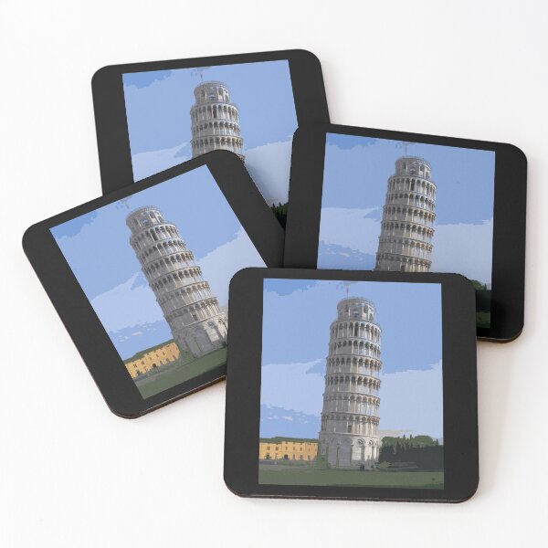 Item preview, Leaning Tower Artwork designed and sold by janraydesigns.