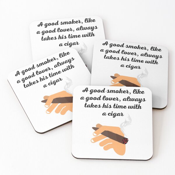 Item preview, A Good Smoker, Like a Good Lovers.. Message design designed and sold by Archer25.