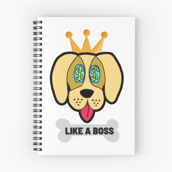 Item preview, Like A Boss Dog  designed and sold by FUAD LOUH.