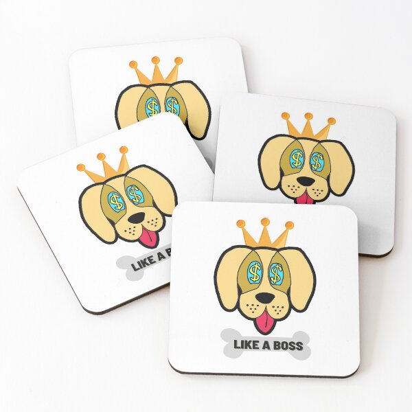 Item preview, Like A Boss Dog  designed and sold by FUAD LOUH.