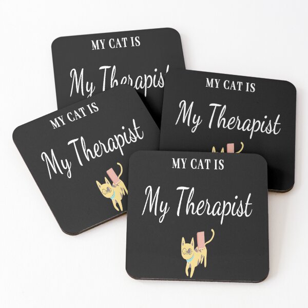 Item preview, My Cat Is My Therapist designed and sold by Danyell369.