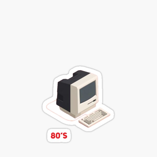 Item preview, 80's PC designed and sold by GamerPub.