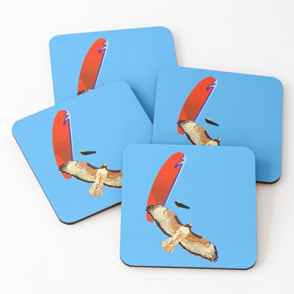 Item preview, Paraglider and Red Tail Hawk designed and sold by Brian  Doub.