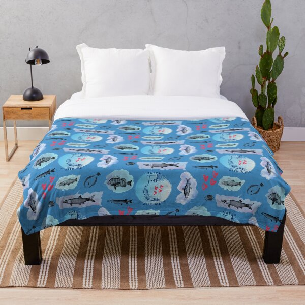 Artikelvorschau, Fang Fische mit mir - Blue Ocean Love entworfen und verkauft von FluffySoap.