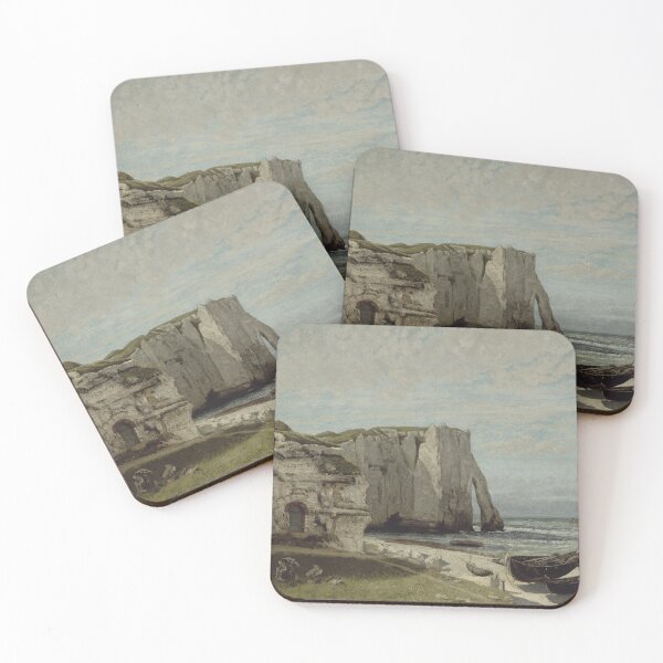 Item preview, The Etretat Cliffs after the Storm by Gustave Courbet designed and sold by romeobravado.