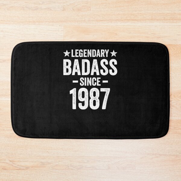 Item preview, Badass 34 Year Old Men Women Born In 1987 Birthday  designed and sold by sariyahharry.
