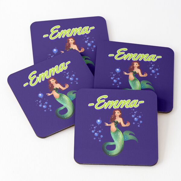 Item preview, cute female mermaid girl designed and sold by SuperiorPrints.