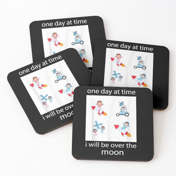Item preview, Over The Moon One Day At Time I Will Be Over The Moon  designed and sold by sariyahharry.