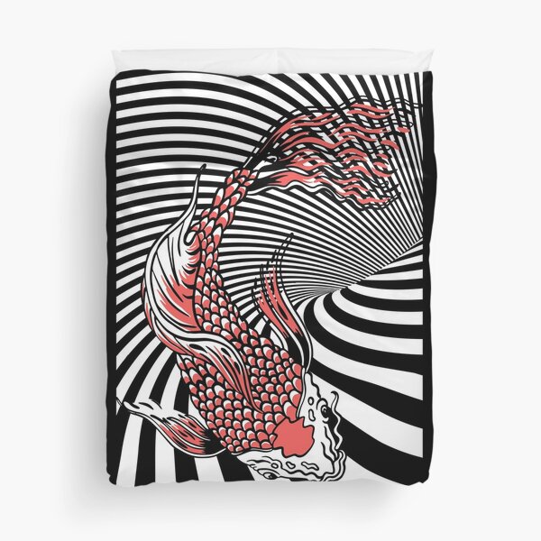 Vista previa del artículo con la obra «Espiral de carpa koi.», diseñado y vendido por emphatic.