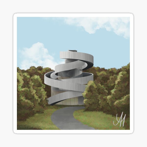 Ribbon Chapel Sticker