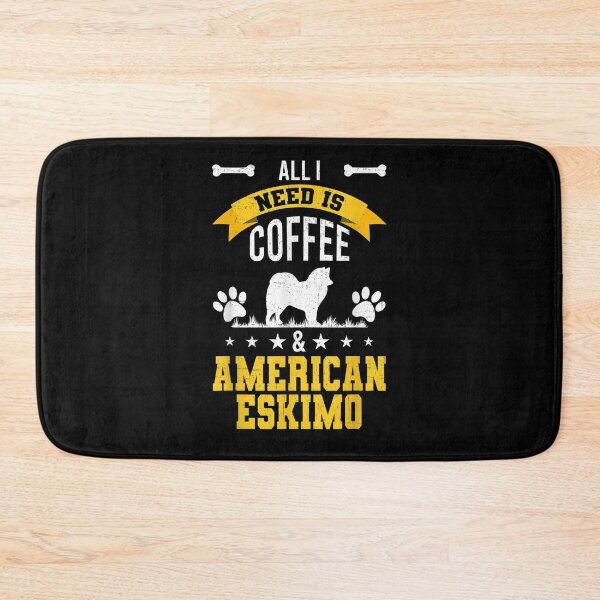 Item preview, I Need Coffee And American Eskimo Dog Lover  designed and sold by sariyahharry.